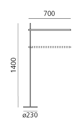 ARTEMIDE TALAK PROFESSIONAL READING FLOOR