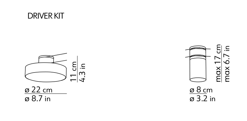 Kundalini sizes