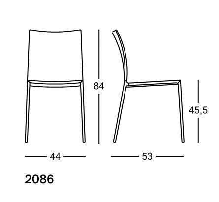 zanotta lia 2086 sizes